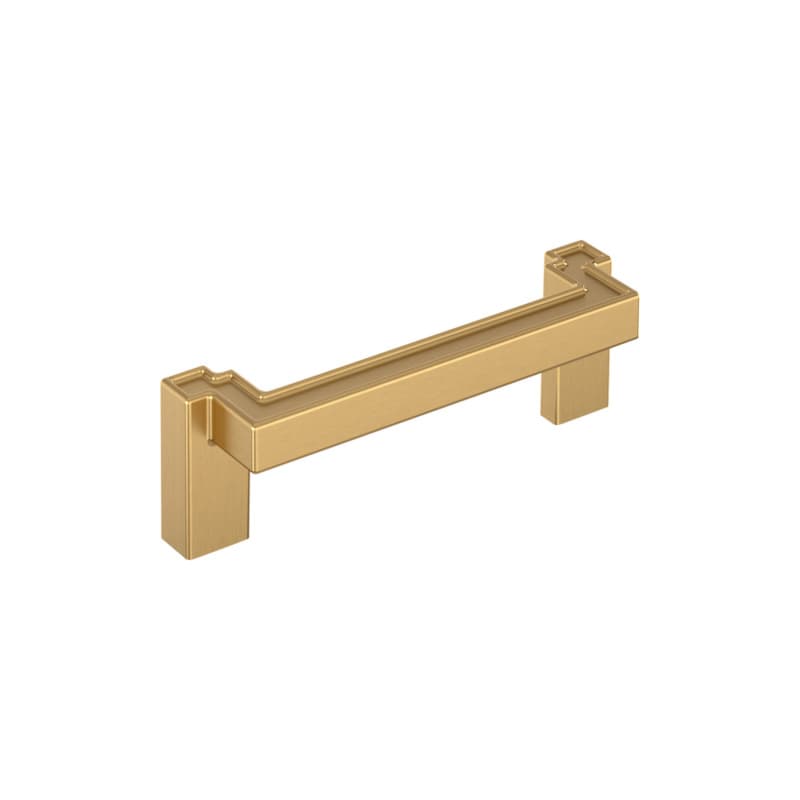 3-3/4" Rockhurst Cabinet Pull, Champagne Bronze