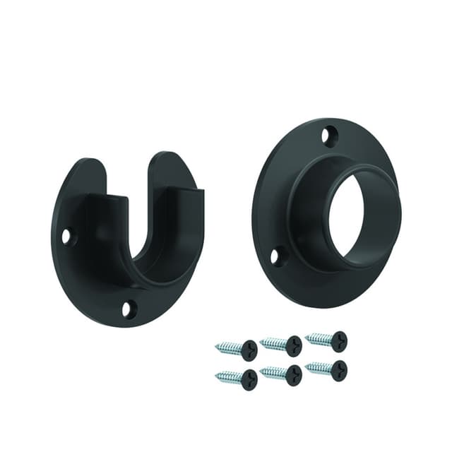 Flanges for Closet-Pro 1-5/16" Pole, Knape and Vogt