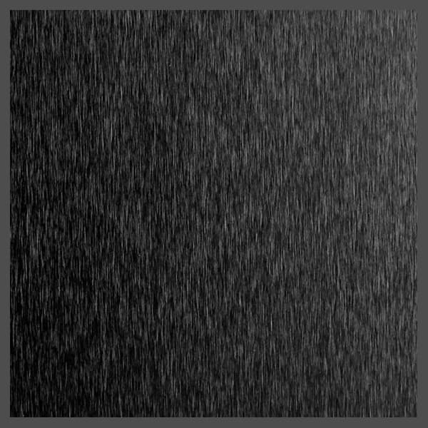 Metal Laminate 717 Black Brushed Aluminum, 48" x 96