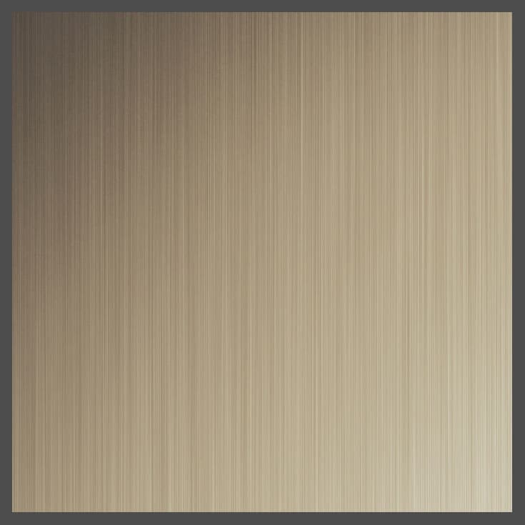 700 Series HPL Metal Laminate 724 Champagne Brushed Aluminum, 4' x 8'