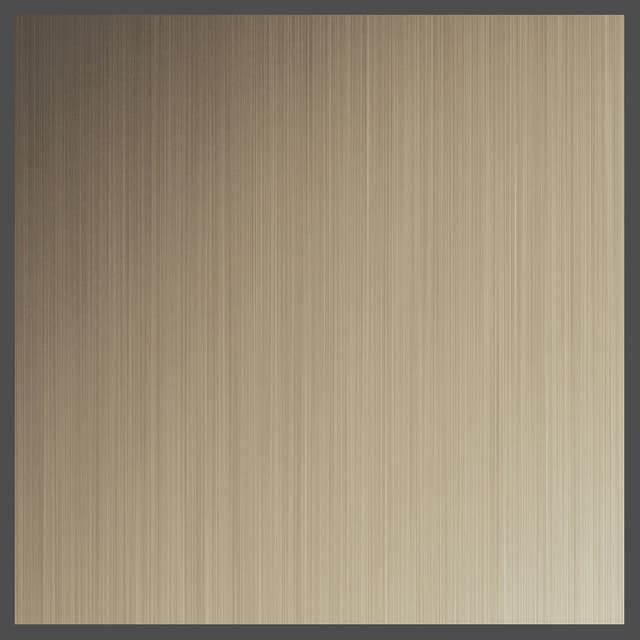 700 Series HPL Metal Laminate 724 Champagne Brushed Aluminum, 4' x 8'