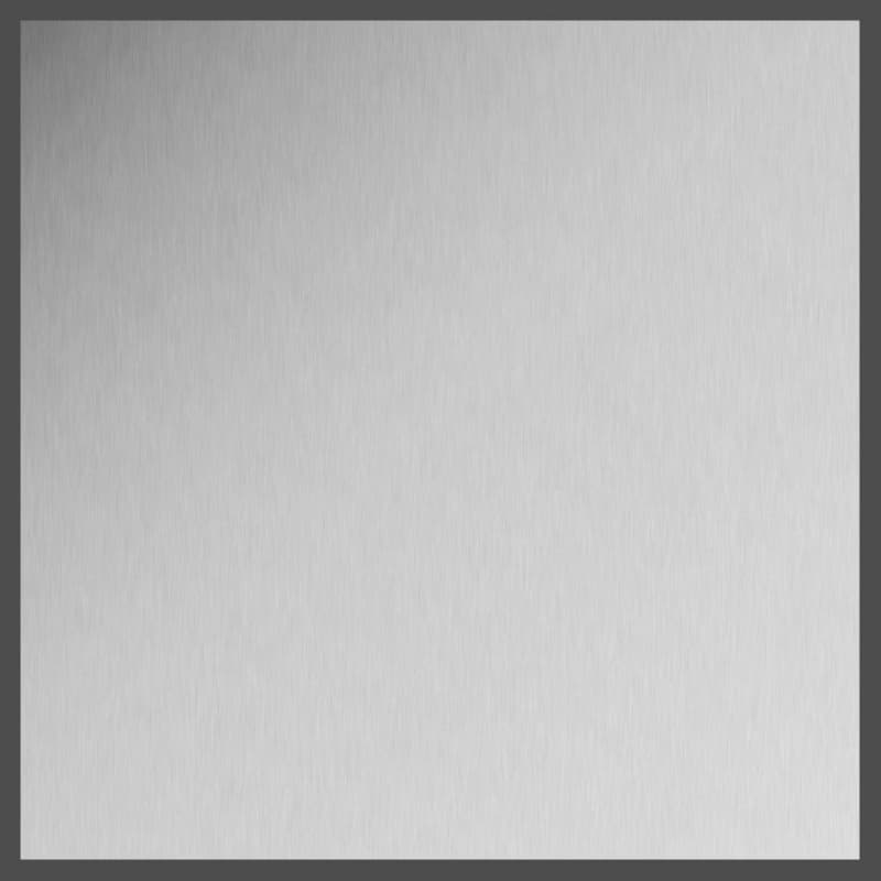 Solid Metal Laminate 909 Satin Silver Aluminum, 48" x 120