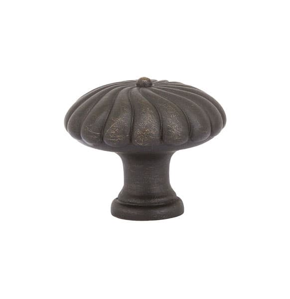 1" Tuscany Bronze Cabinet Knob, Medium Bronze