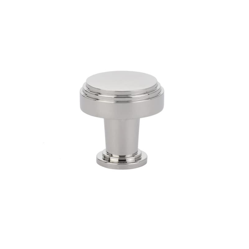 1-1/4" Newport Cabinet Knob, Polished Nickel