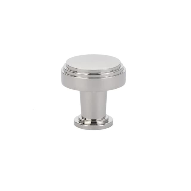 1-1/4" Newport Cabinet Knob, Polished Nickel