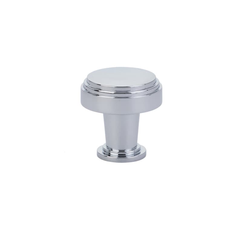 1-1/4" Newport Cabinet Knob, Polished Chrome