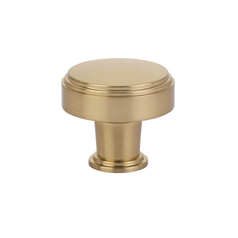 1-3/4" Newport Cabinet Knob, Satin Brass