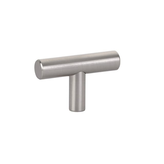 2" Bar Cabinet T-Knob, Satin Nickel
