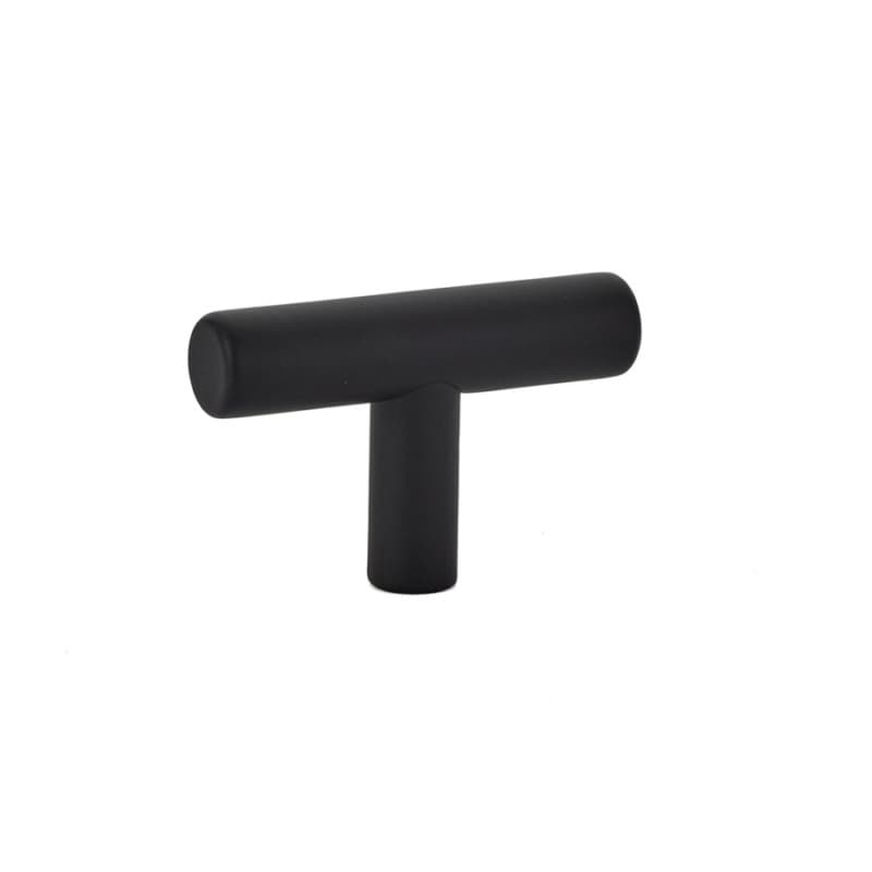 2" Bar Cabinet T-Knob, Flat Black
