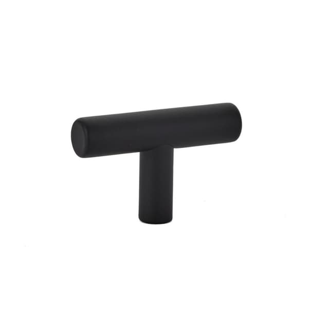 2" Bar Cabinet T-Knob, Flat Black