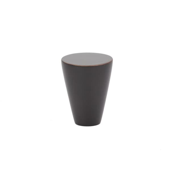 1" Cone Cabinet Knob, Oil Rubbed Bronze