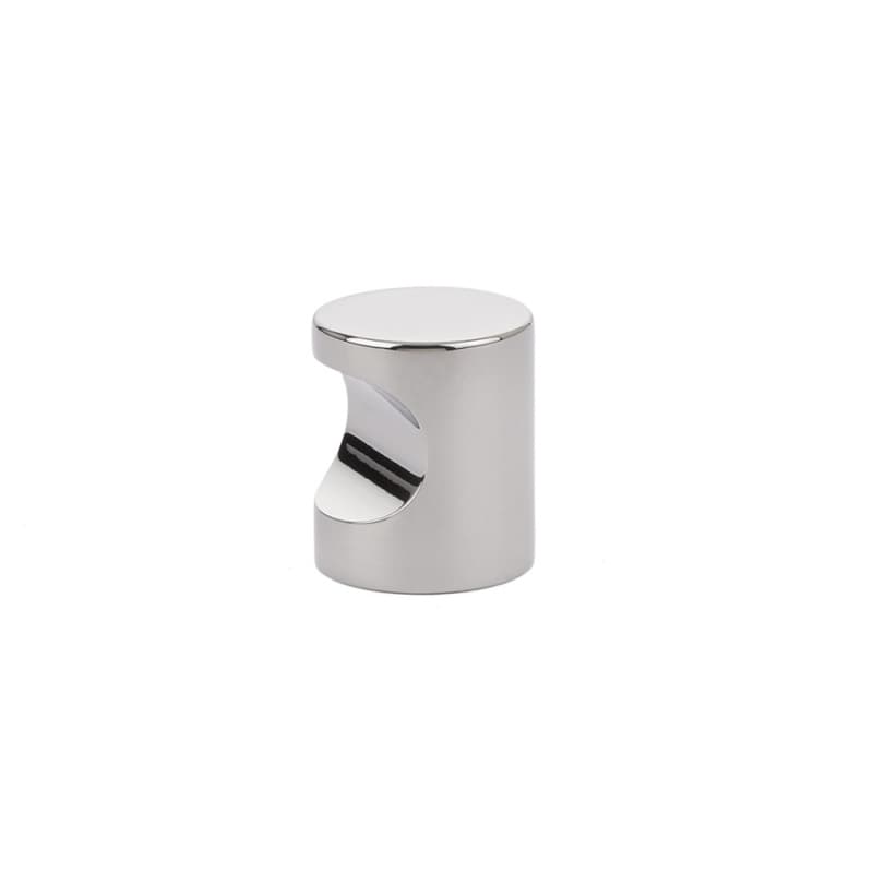7/8" Cabinet Finger Pull, Polished Nickel