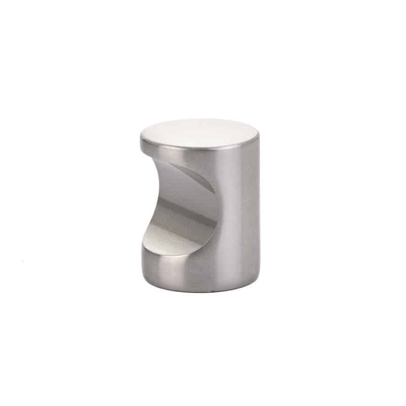 1" Cabinet Finger Pull, Satin Nickel