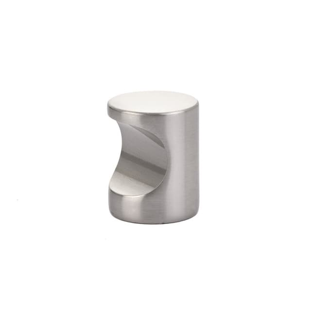 1" Cabinet Finger Pull, Satin Nickel