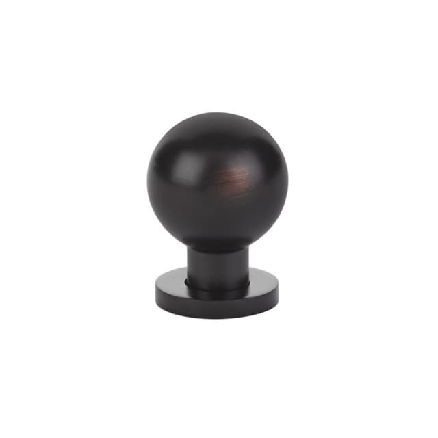 1-1/8" Globe Cabinet Knob, Oil Rubbed Bronze