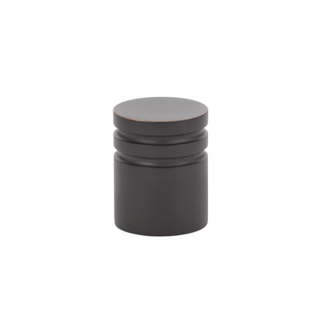 1" Metric Cabinet Knob, Oil Rubbed Bronze
