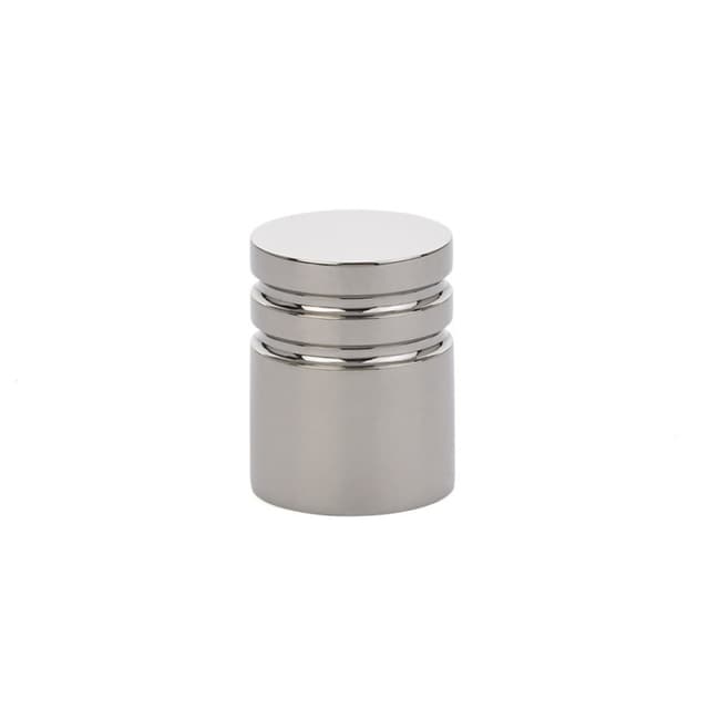 1" Metric Cabinet Knob, Polished Nickel