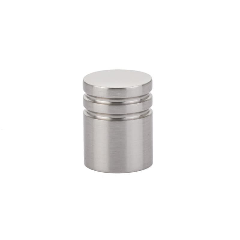 1" Metric Cabinet Knob, Satin Nickel