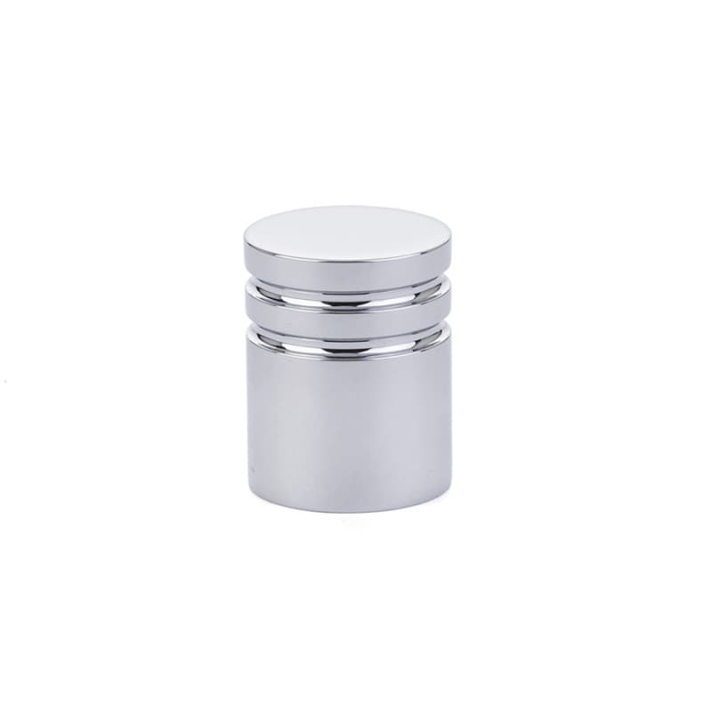 1" Metric Cabinet Knob, Polished Chrome