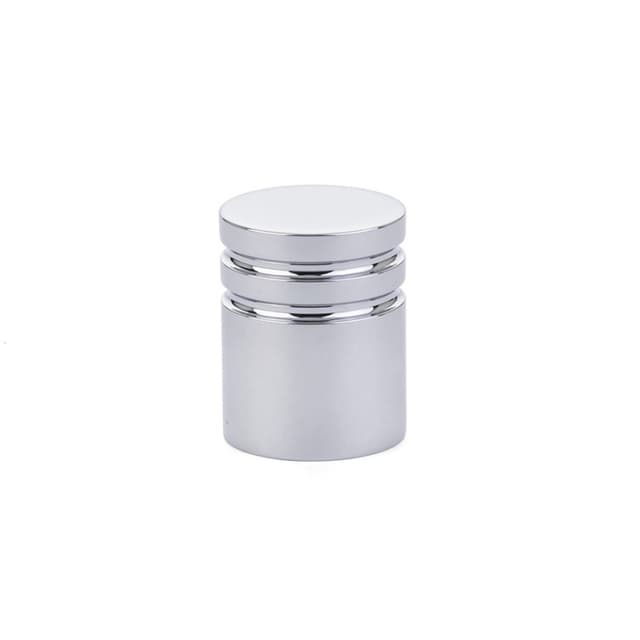 1" Metric Cabinet Knob, Polished Chrome
