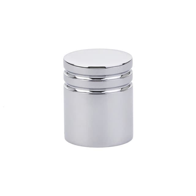1-1/8" Metric Cabinet Knob, Polished Chrome
