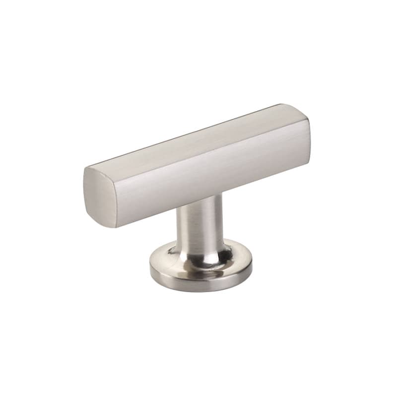 1-7/8" Freestone Cabinet T-Knob, Satin Nickel