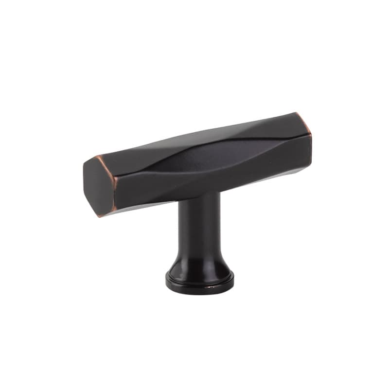 2" Tribeca Cabinet T-Knob, Oil Rubbed Bronze