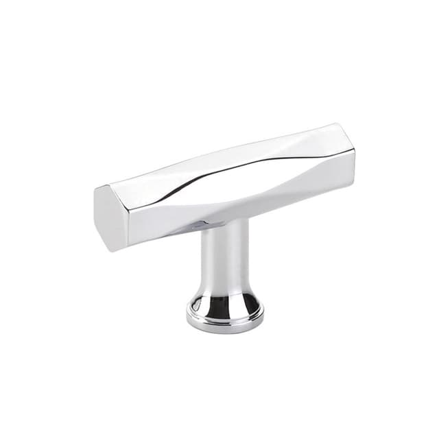 2" Tribeca Cabinet T-Knob, Polished Chrome