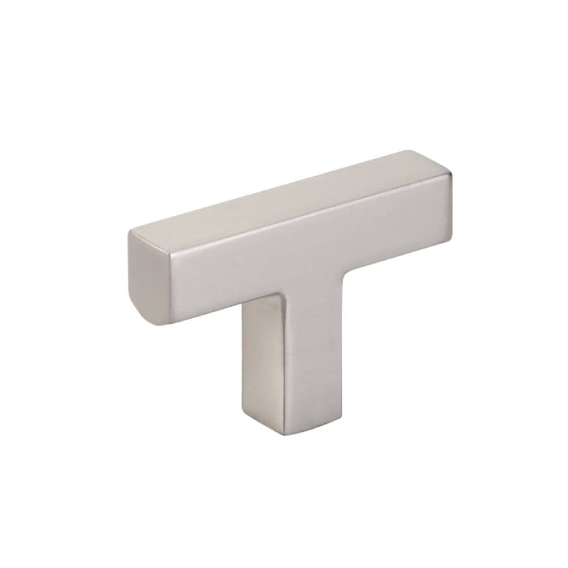 2" Warwick Cabinet T-Knob, Satin Nickel