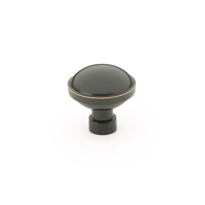 1-1/4" Brandt Cabinet Knob, Oil Rubbed Bronze