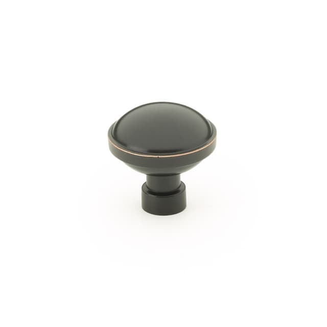 1-1/4" Brandt Cabinet Knob, Oil Rubbed Bronze