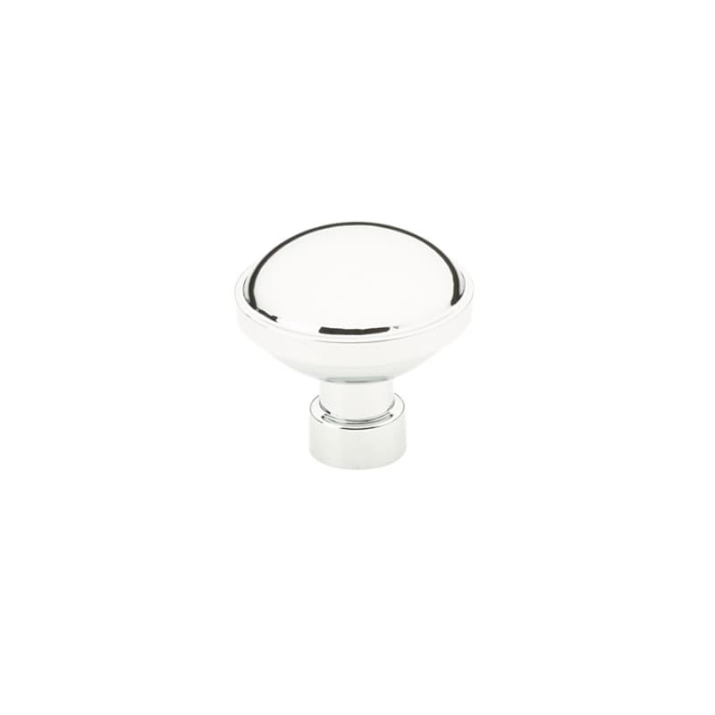 1-1/4" Brandt Cabinet Knob, Polished Chrome