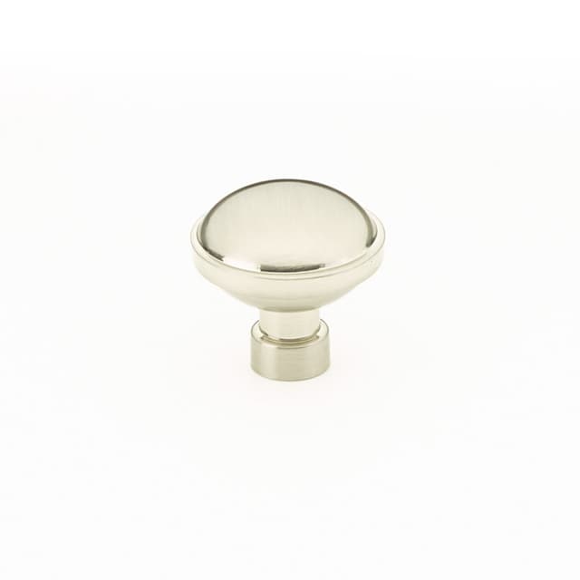 1-1/4" Brandt Cabinet Knob, Satin Nickel