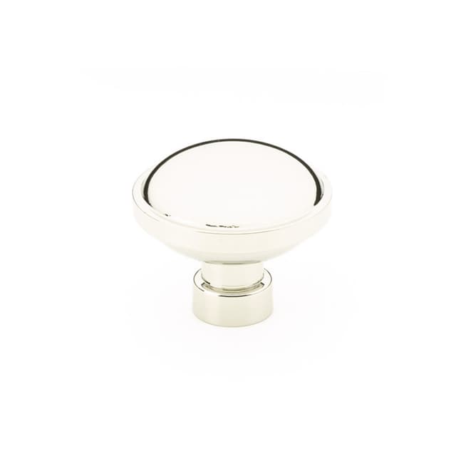 1-3/4" Brandt Cabinet Knob, Polished Nickel