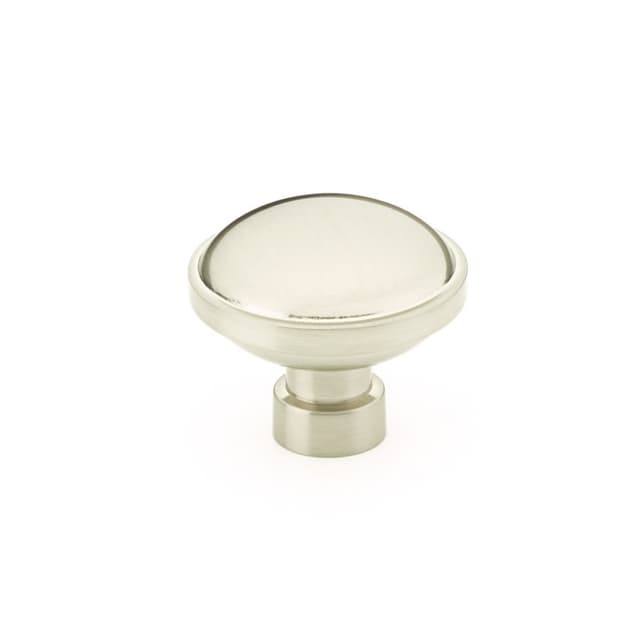 1-3/4" Brandt Cabinet Knob, Satin Nickel