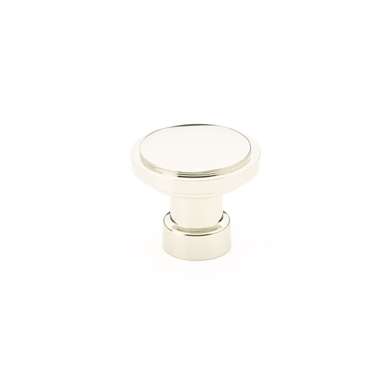1-1/4" Haydon Cabinet Knob, Polished Nickel