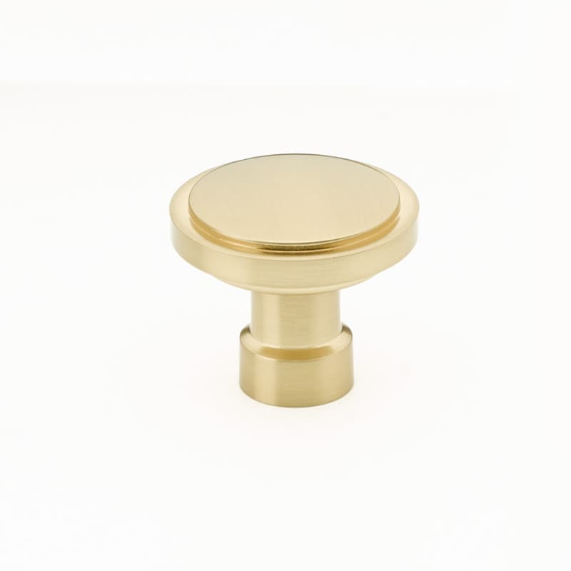 1-3/4" Haydon Cabinet Knob, Satin Brass