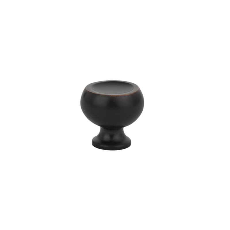 1" Atomic Cabinet Knob, Oil Rubbed Bronze