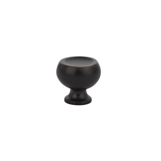 1" Atomic Cabinet Knob, Oil Rubbed Bronze