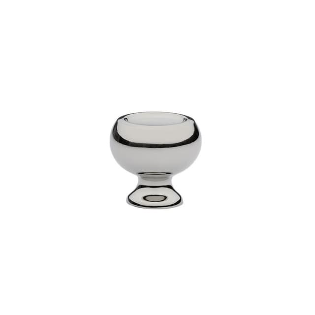 1" Atomic Cabinet Knob, Polished Nickel