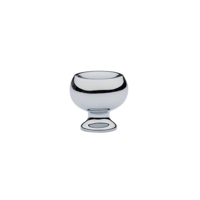 1" Atomic Cabinet Knob, Polished Chrome