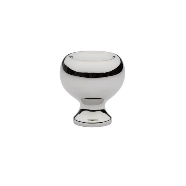 1-1/4" Atomic Cabinet Knob, Polished Nickel
