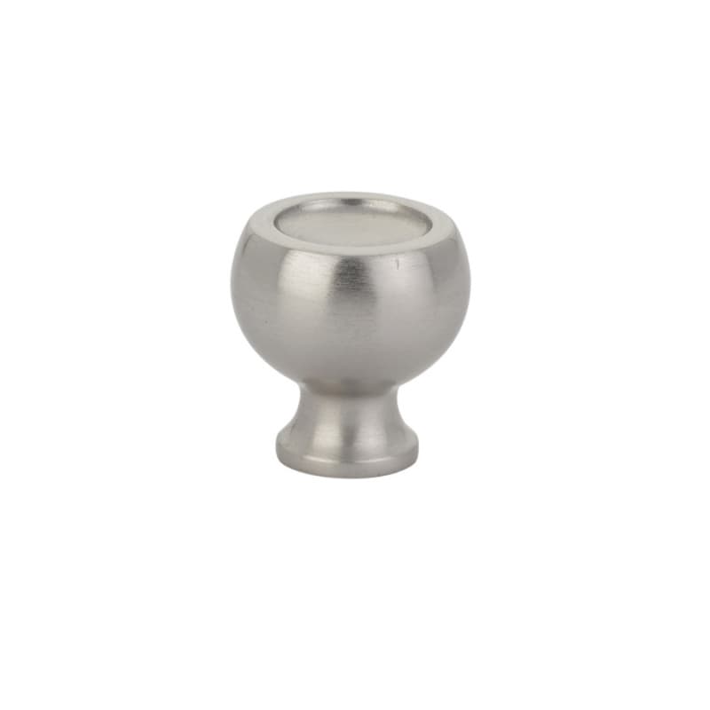 1-1/4" Atomic Cabinet Knob, Satin Nickel