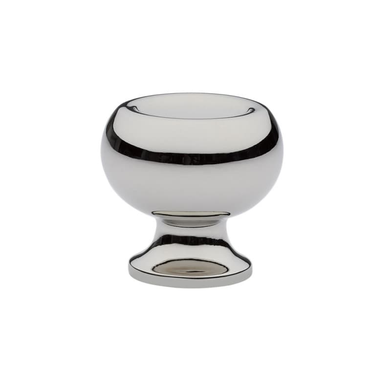 1-5/8" Atomic Cabinet Knob, Polished Nickel