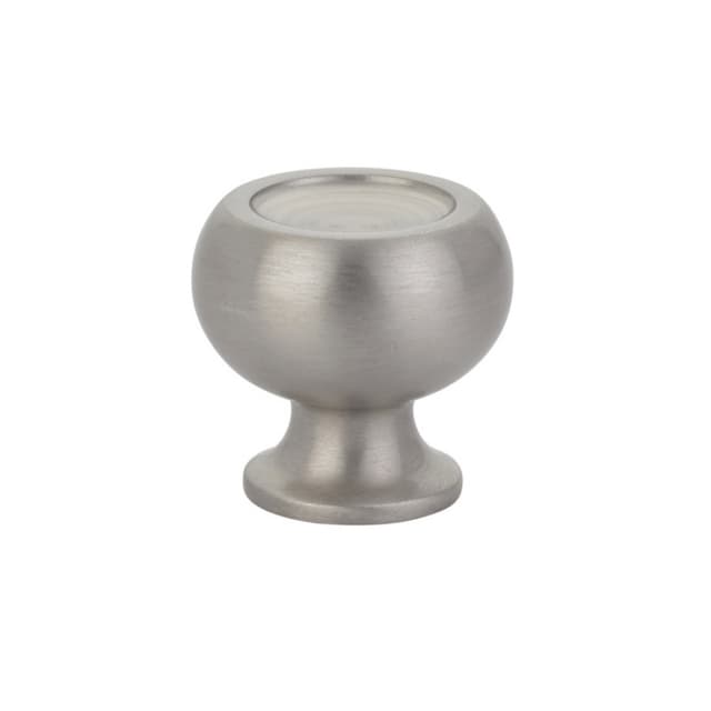 1-5/8" Atomic Cabinet Knob, Satin Nickel