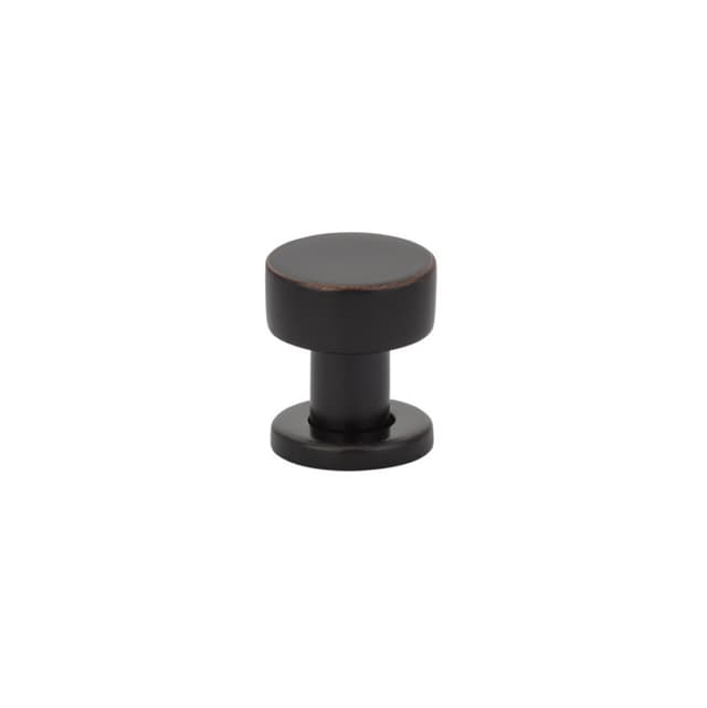 1" Cadet Cabinet Knob, Oil Rubbed Bronze