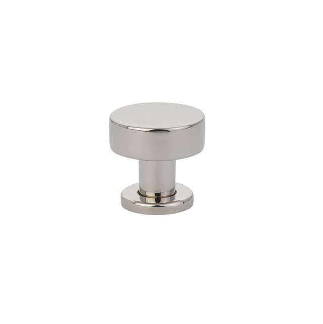 1-1/4" Cadet Cabinet Knob, Polished Nickel