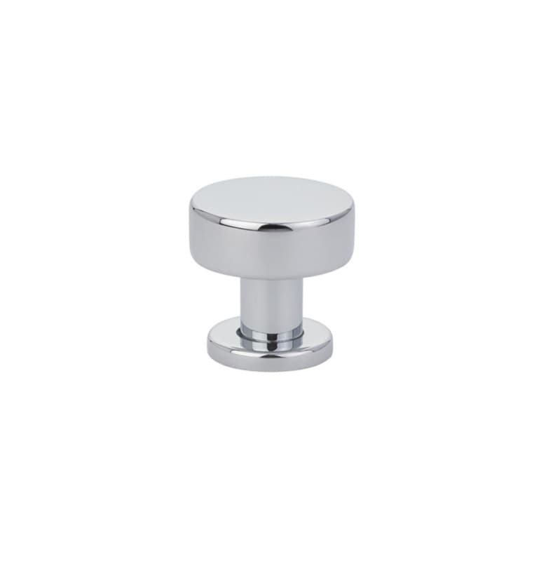 1-1/4" Cadet Cabinet Knob, Polished Chrome