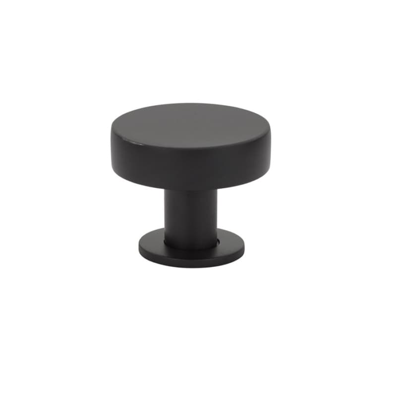 1-3/4" Cadet Cabinet Knob, Flat Black