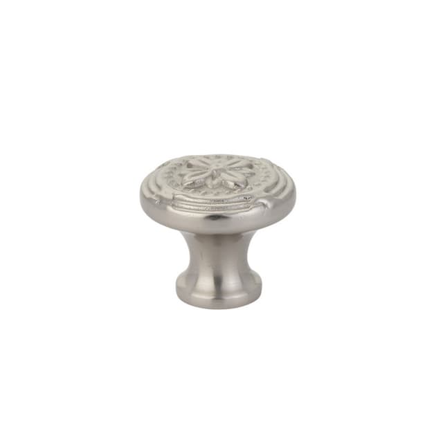 1-3/4" Ribbon/Reed Cabinet Knob, Satin Nickel